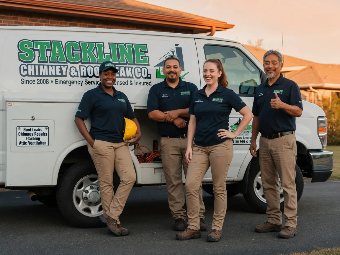 Chimney flashing repair company in Dublin, TX